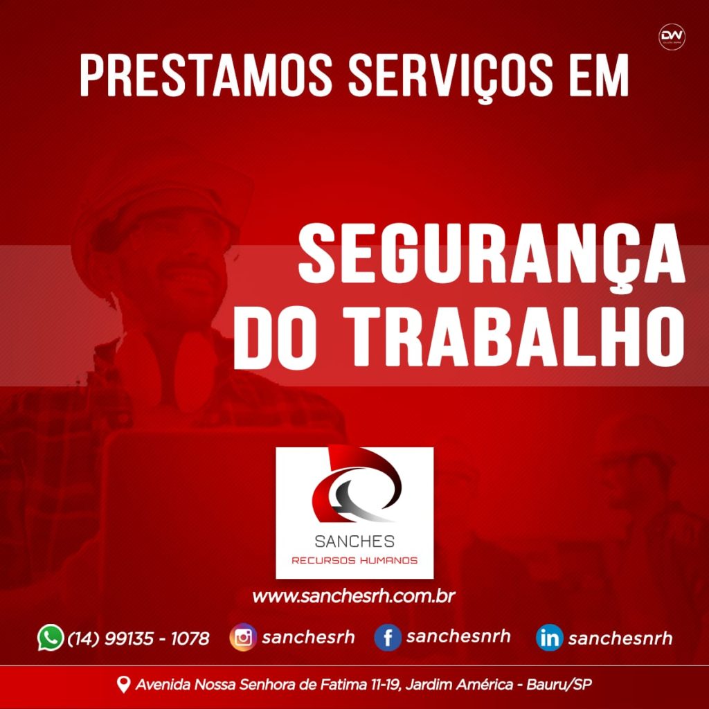 Sanches RH - Segurança do Trabalho | Bauru