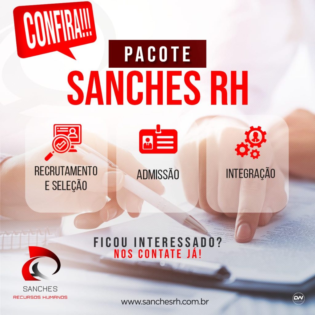 Pacote Recursos Humanos - Sanches RH | Bauru